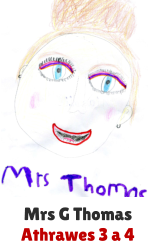 Mrs G Thomas Athrawes 3 a 4